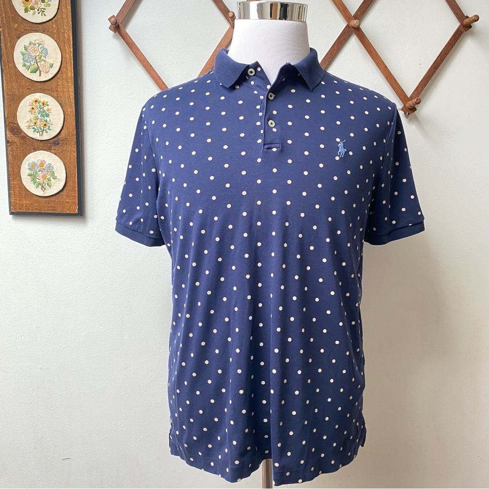 🏇Polo Ralph Lauren Polka Dot Polo